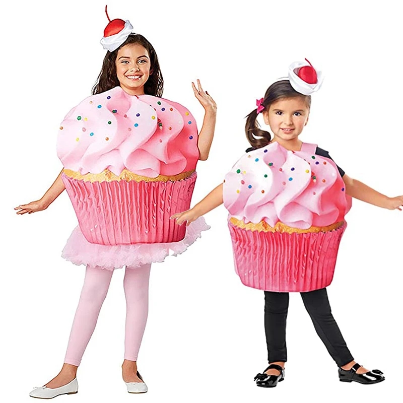 3-10Y キッズ子供ピンクアイスクリームカップケーキ衣装女 - Candle Shop のレビューと価格