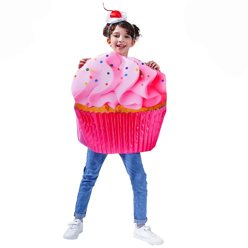 3-10Y キッズ子供ピンクアイスクリームカップケーキ衣装女 - Candle Shop のレビューと価格